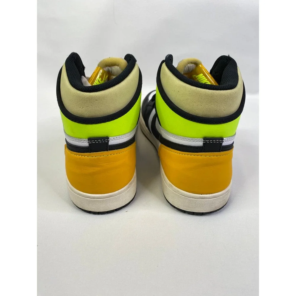 Mens Air Jordan 1 Retro High OG Volt Gold 555088-118 Adult Unisex Sneakers Sz 10 - Picture 6 of 11